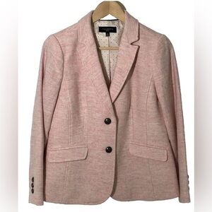 Talbots Pink and Navy Polka Dot Lining